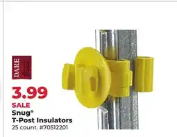 Runnings Dare Snug T-Post Insulators offer