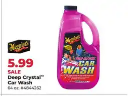 Runnings Meguiar's Deep Crystal Car Wash offer