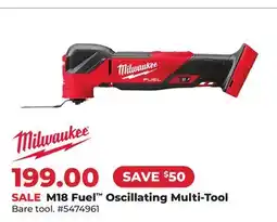 Runnings M18 Fuel Oscillating Multi-Tool offer