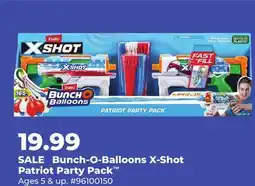 Runnings Bunch-O-Balloons X-Shot Patriot Party Pack offer