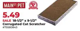 Runnings Main St. Pet 18-1/2 x 9-1/2 Corrugated Cat Scratcher offer