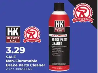 Runnings Harvest King Non-Flammable Brake Parts Cleaner offer