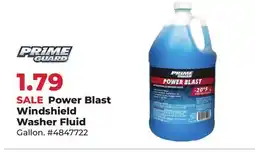 Runnings Prime Guard Power Blast Windshield Washer Fluid offer