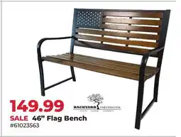 Runnings 46 Flag Bench offer