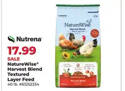 Runnings Nutrena NatureWise Harvest Blend Textured Layer Feed offer
