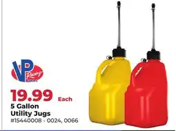 Runnings VP Racing 5 Gallon Utility Jugs offer