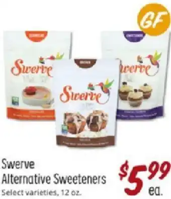Sprouts Farmers Market Swerve Alternative Sweeteners offer