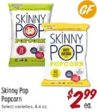 Sprouts Farmers Market Skinny Pop Popcorn offer