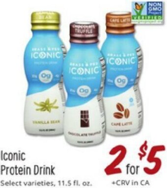 Sprouts Farmers Market Iconic Protein Drink offer