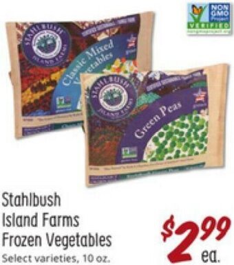 Sprouts Farmers Market Stahlbush Island Farms Frozen Vegetables offer