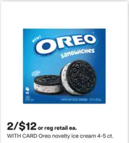 CVS Oreo novelty ice cream offer