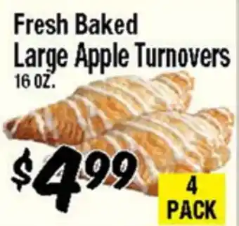 Western Beef Fresh Baked Large Apple Turnovers offer