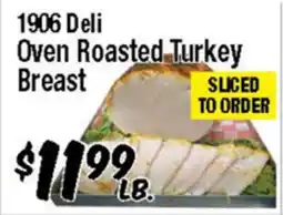 Western Beef 1906 Deli Oven Roasted Turkey Breast offer
