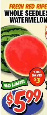 Western Beef WHOLE SEEDLES WATERMELON offer