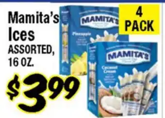 Western Beef Mamita's Ices offer