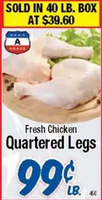 Western Beef Fresh Chicken Quartered Legs offer