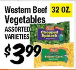 Western Beef Western Beef Vegetables offer