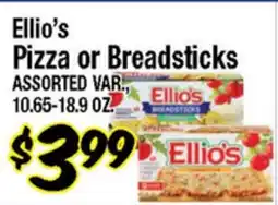 Western Beef Ellio's Pizza or Breadsticks offer