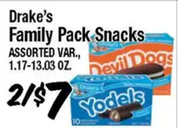 Western Beef Drake's Family Pack Snacks offer