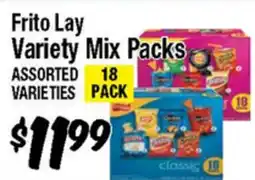 Western Beef Frito Lay Variety Mix Packs offer