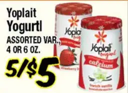 Western Beef Yoplait Yogurt offer
