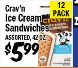 Western Beef Crav'n Ice Cream Sandwiches offer