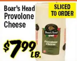 Western Beef Boar's Head Provolone Cheese offer