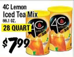 Western Beef 4C Lemon Iced Tea Mix offer