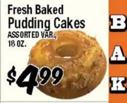 Western Beef Fresh Baked Pudding Cakes offer