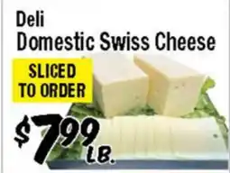 Western Beef Deli Domestic Swiss Cheese offer