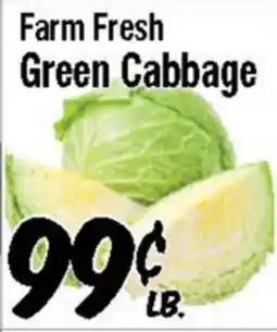 Western Beef Farm Fresh Green Cabbage offer