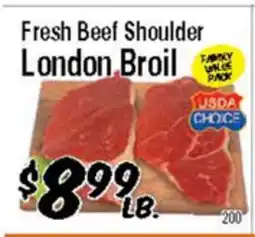 Western Beef Fresh Beef Shoulder London Broil offer