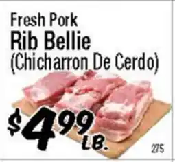 Western Beef Fresh Pork Rib Bellie offer