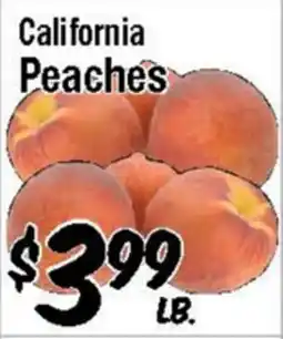 Western Beef California Peaches offer