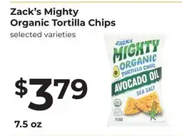 Lifethyme Zack's Mighty Organic Tortilla Chips offer