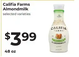 Lifethyme Califia Farms Almondmilk offer