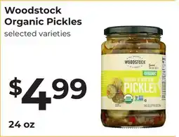 Lifethyme Woodstock Organic Pickles offer