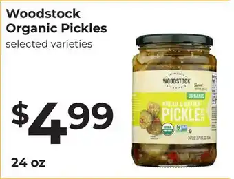 Lifethyme Woodstock Organic Pickles offer