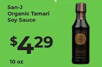 Lifethyme San-J Organic Tamari Soy Sauce offer