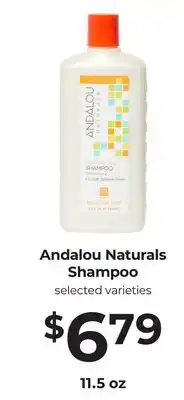 Lifethyme Andalou Naturals Shampoo offer