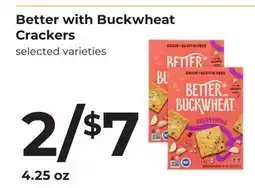 Lifethyme Better with Buckwheat Crackers offer
