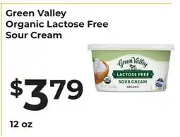 Lifethyme Green Valley Organic Lactose Free Sour Cream offer