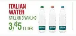 Circus Fruits ITALIAN WATER offer