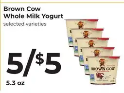 Lifethyme Brown Cow Whole Milk Yogurt offer
