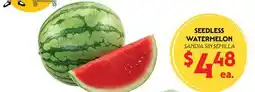 La Chiquita Food Market SEEDLESS WATERMELON offer