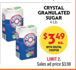 La Chiquita Food Market CRYSTAL GRANULATED SUGAR offer