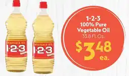 La Chiquita Food Market 1-2-3 100% Pure Vegetable Oil offer