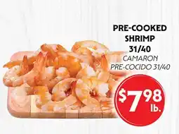 La Chiquita Food Market PRE-COOKED SHRIMP 31/40 offer