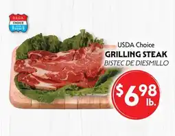 La Chiquita Food Market USDA Choice GRILLING STEAK offer