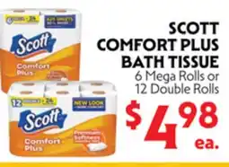La Chiquita Food Market SCOTT COMFORT PLUS BATH TISSUE offer